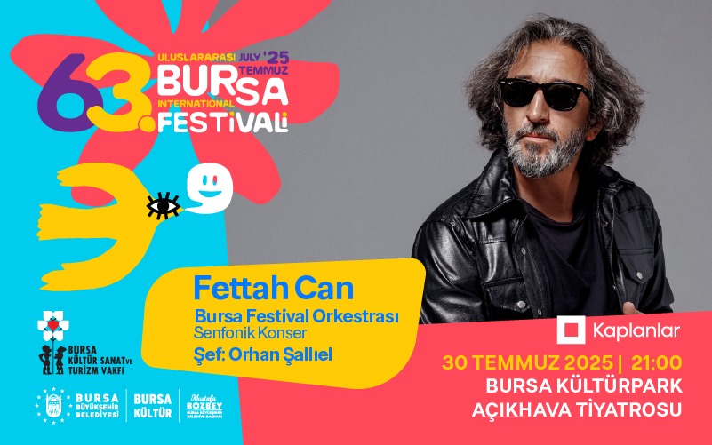 Fettah Can Bursa Festival Orkestrası Şef: Orhan Şallıel