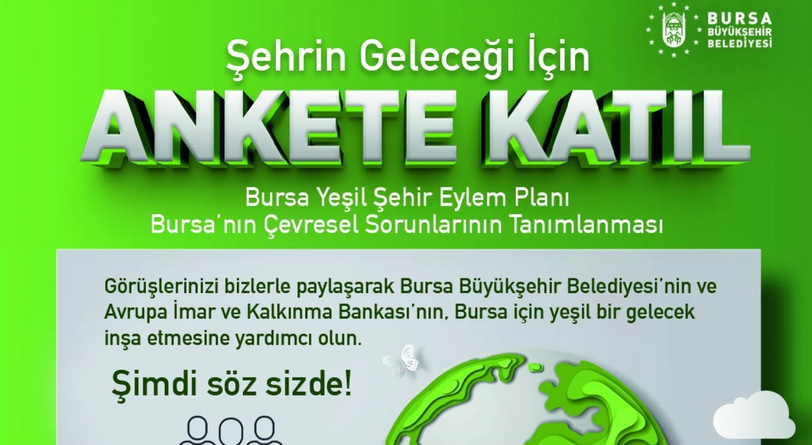 YEŞİL ŞEHİR EYLEM PLANI ANKETİ
